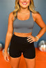 SSYS 3" Black Biker Shorts, Spring athleisure, athleisure, elevated athleisure, must have bike short , athletic bike short, athletic style, mom style, shop style your senses by mallory fitzsimmons, ssys by mallory fitzsimmons