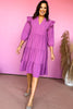 SSYS The Morgan Dress In Orchid, ssys the label, must have dress, must have style, elevated dress, elevated style, fall style, fall dress, shop style your senses by mallory fitzsimmons