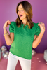 SSYS The Riley Top In Textured Green, ssys the label, elevated top, spring top, spring fashion, textured top, everyday top, must have top, mom style, elevated style, shop style your senses by mallory fitzsimmons, ssys by mallory fitzsimmons