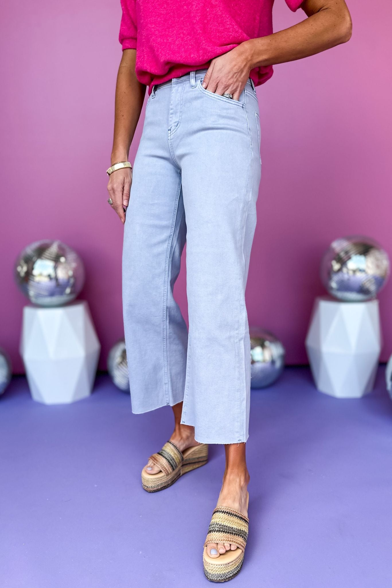Vervet Gray High Rise Crop Wide Leg Jeans, must have jeans, must have style, must have denim, spring fashion, spring style, street style, mom style, elevated comfortable, elevated style, shop style your senses by mallory fitzsimmons