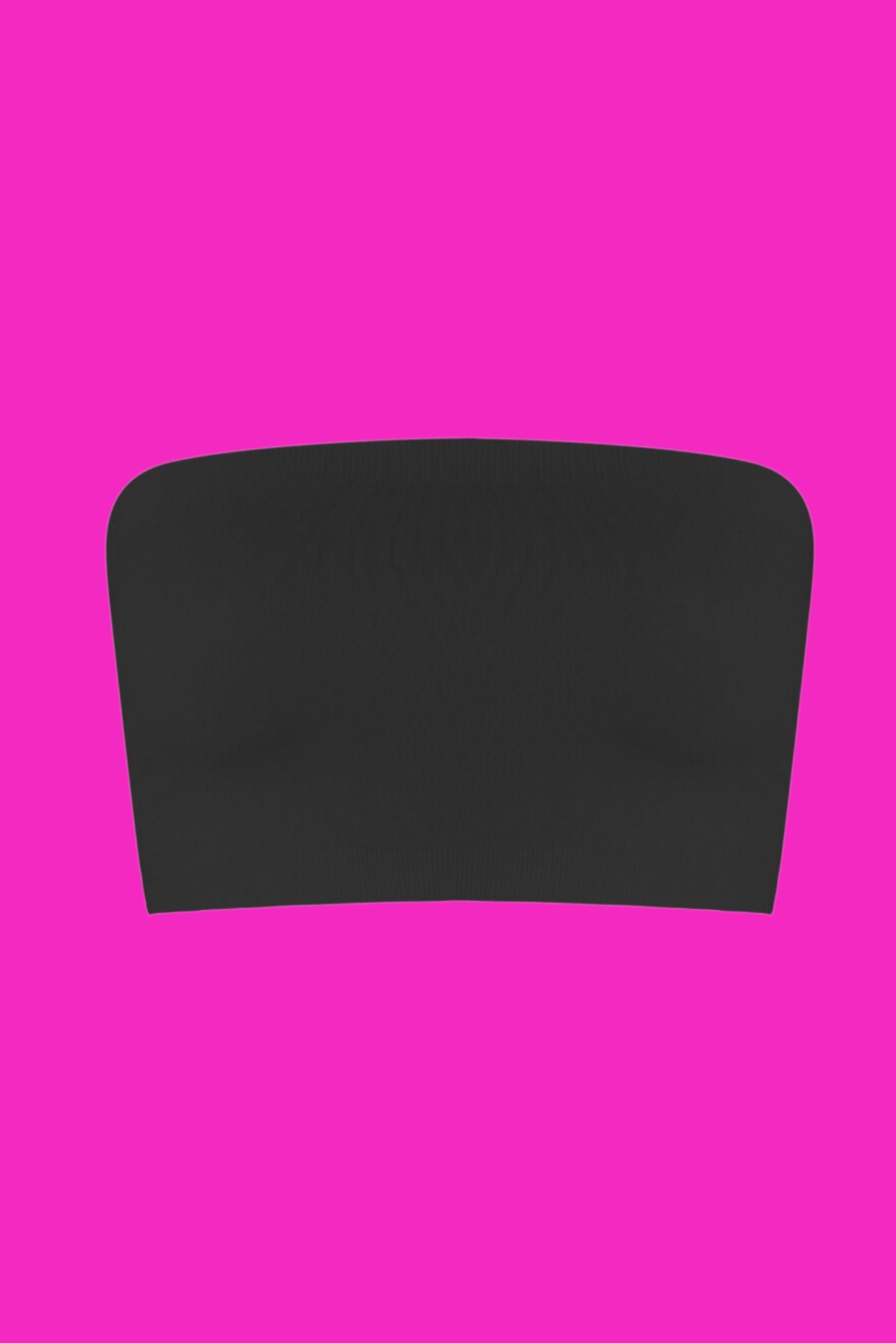 Black Seamless Bandeau