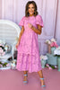 Rose Lace Eyelet Detail Short Sleeve Midi Dress, lace dress, spring dress, church dress, midi dress, spring style, church style, elevated style, mom style, shop style your senses by mallory fitzsimmons, ssys by mallory fitzsimmons
