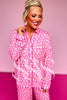 SSYS Millie Long Sleeve Pink Candy Hearts Pajamas Set *FINAL SALE*