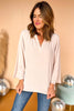 Off White Slit Neck Bell Sleeve Top, must have top, must have style, must have fall, fall collection, fall fashion, elevated style, elevated top, mom style, fall style, shop style your senses by mallory fitzsimmons
