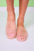 Nude Jelly Cage Slides