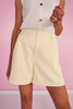 SSYS Jules Trouser Shorts In Lemon