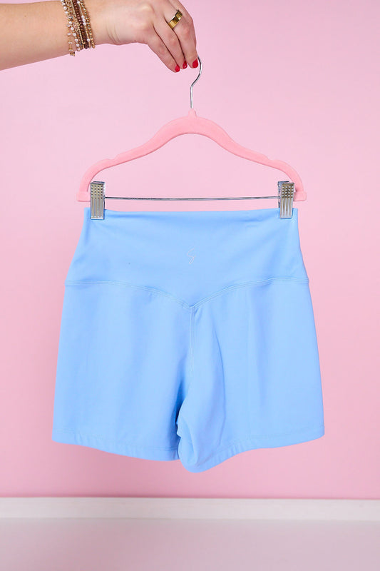 SSYS 3" Light Blue Biker Shorts
