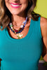 SSYS Signature U Line Built In Bra Tank Top In Emerald