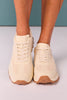 Beige Chunky Runner Sneakers