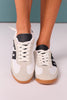 Black and White Court Sneakers