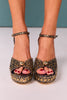 Black Statement Platform Heels