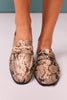 Shu Shop Faux Leather Scale Texture Loafers
