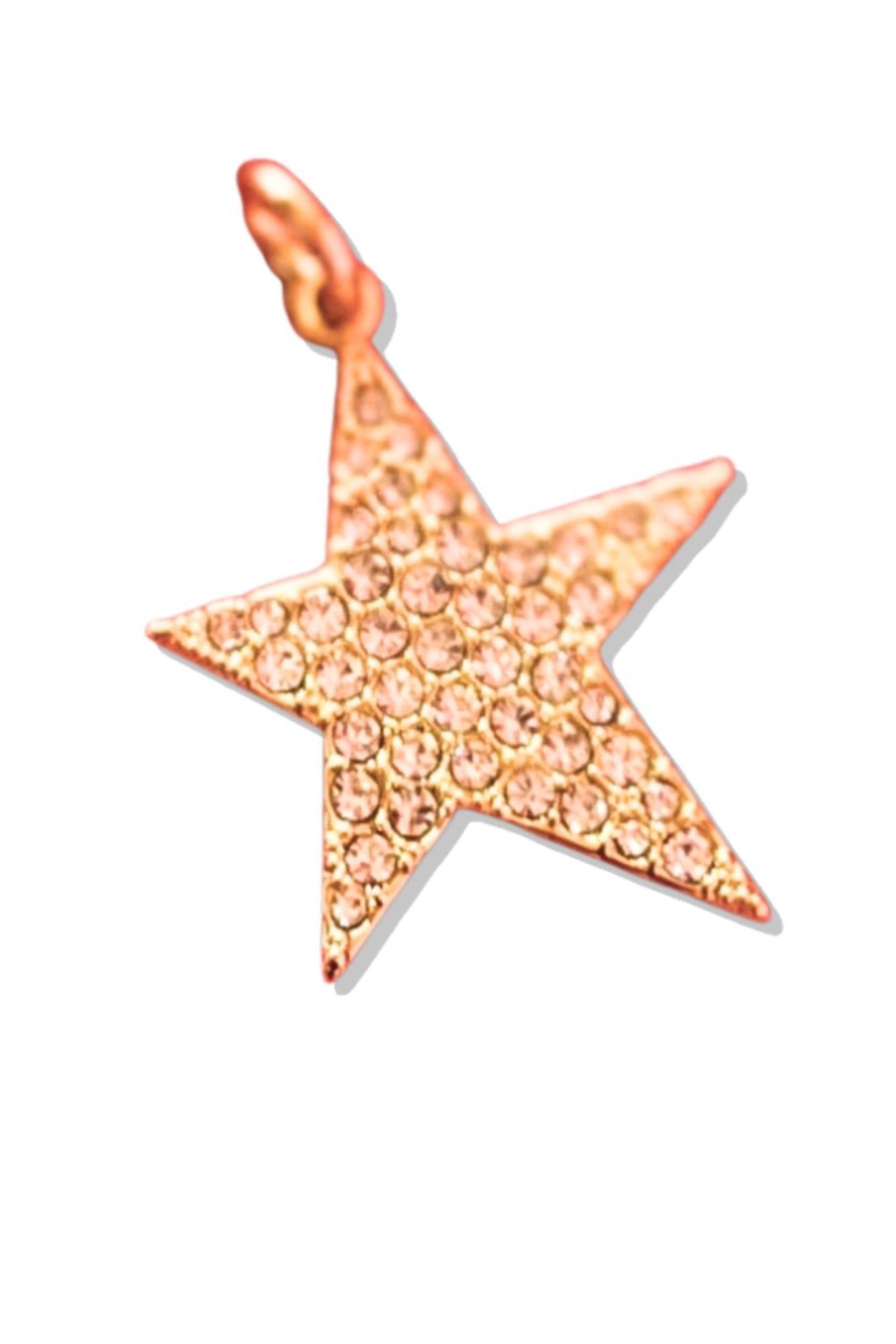 SSYS 18k Gold Plated Scripture Star Charm