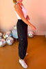 Black High Rise Cargo Jogger Pants *FINAL SALE*