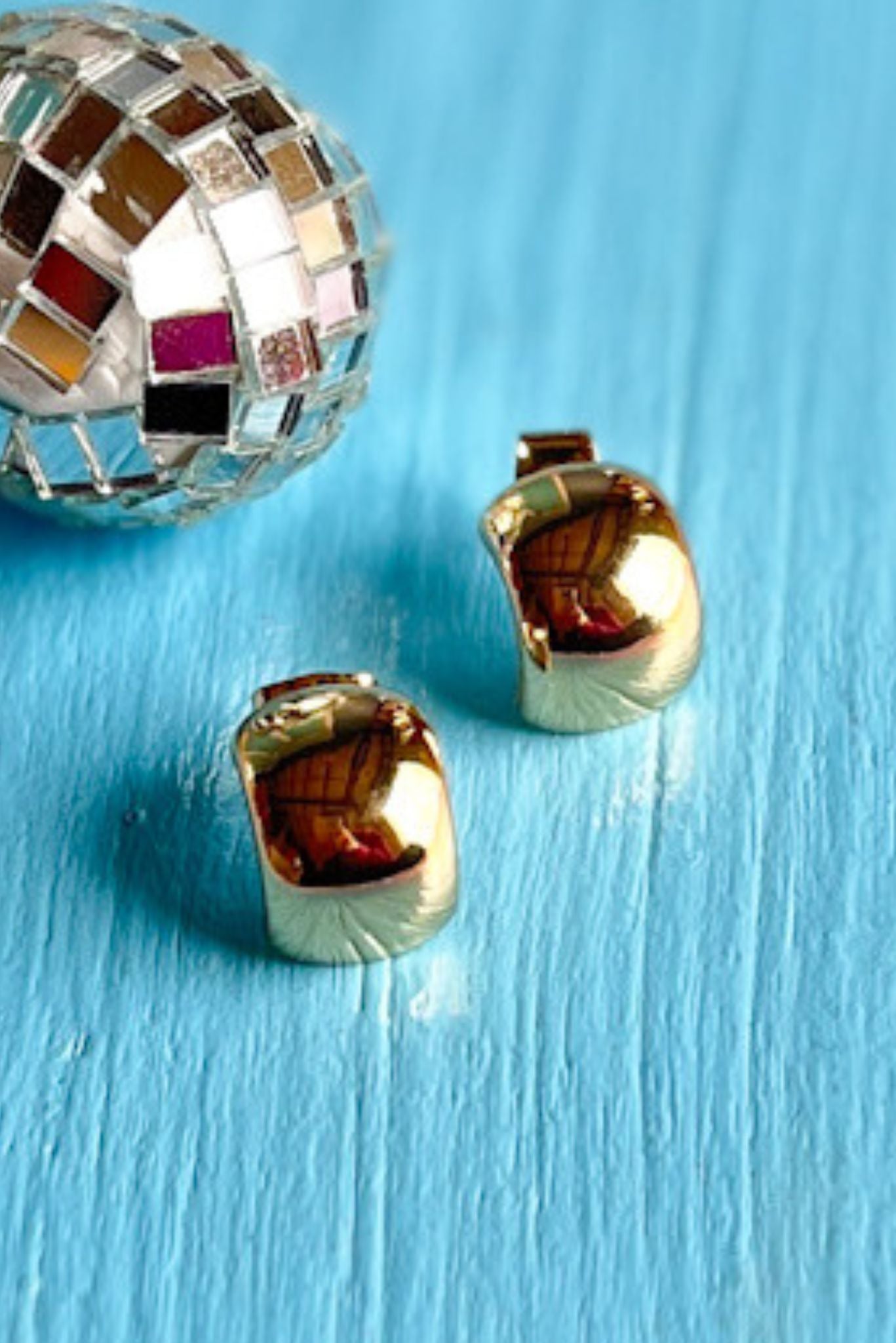 Gold 14K Dipped Cuff Earrings, accessory, earrings, must have earrings, shop style your senses by Mallory Fitzsimmons, says by Mallory Fitzsimmons