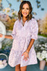 SSYS The Gloria 3/4 Sleeve Tiered Brocade Dress In Lavender, ssys the label, must have dress, brocade dress, easter dress, must have easter dress, spring fashion, mom style, brunch style, church style, shop style your senses by mallory fitzsimmons, ssys by mallory fitzsimmons