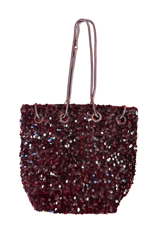 Black Sequin Purse