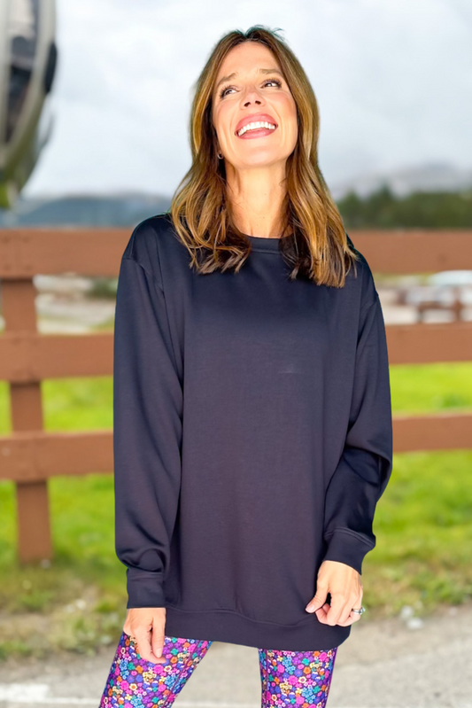 SSYS Lilly Air Sweatshirt In Dark Navy