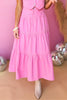 Pink Tiered Midi Skirt, Western skirt, western style, rodeo style, concert style, must have concert, must have style, elevated skirt, elevated style, spring style, mom style, shop style your senses by Mallory Fitzsimmons, says by Mallory Fitzsimmons