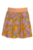 SSYS Kids Lottie Pleated Skort In Retro Floral
