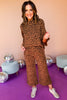 SSYS The Parker Set In Tan Animal Print,  ssys the label, must have set, must have style, elevated set, matching set, elevated style, elevated comfy, comfortable fashion, travel set, mom style, travel style, shop style your senses by mallory fitzsimmons