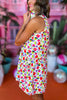 SSYS The Kendall Sleeveless Collared Dress In Animal, ssys the label, spring break dress, spring break style, spring fashion affordable fashion, elevated style, bright style, printed dress, mom style, shop style your senses by mallory fitzsimmons, ssys by mallory fitzsimmons