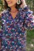 SSYS Rowan Long Sleeve Maxi Dress In Twilight Floral