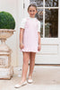 SSYS Kids Joyelle Sparkle Light Pink Tweed Jumper Dress