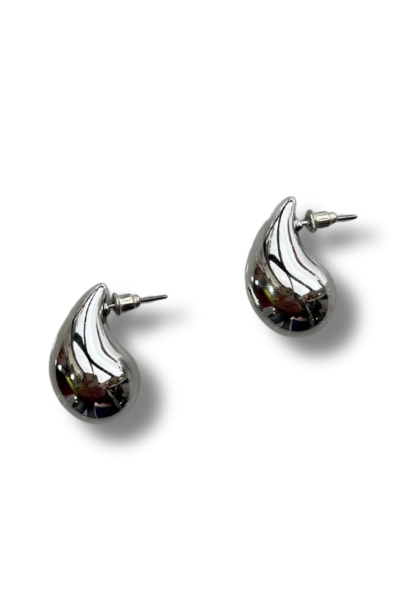 Silver Teardrop Earrings
