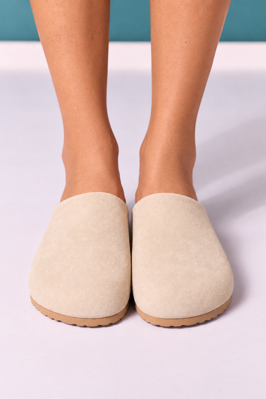 Matisse Cream Closed Toe Mules