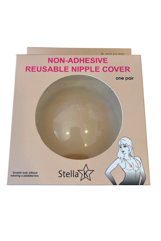Nude Non-Adhesive Reusable Nipple Covers