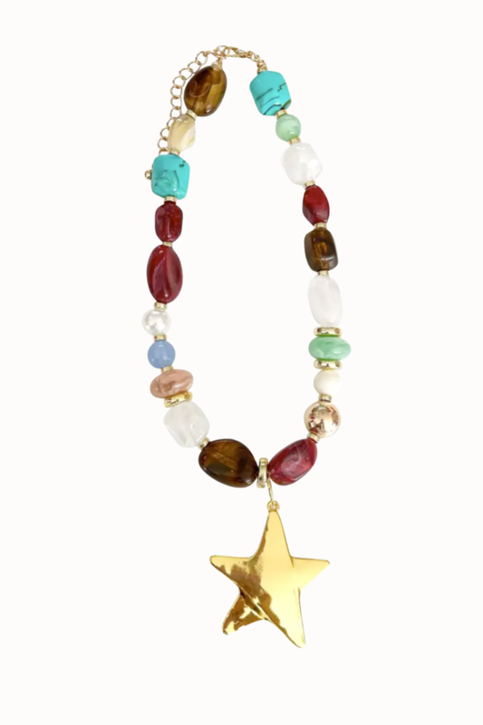 Golden Dusk Star Necklace