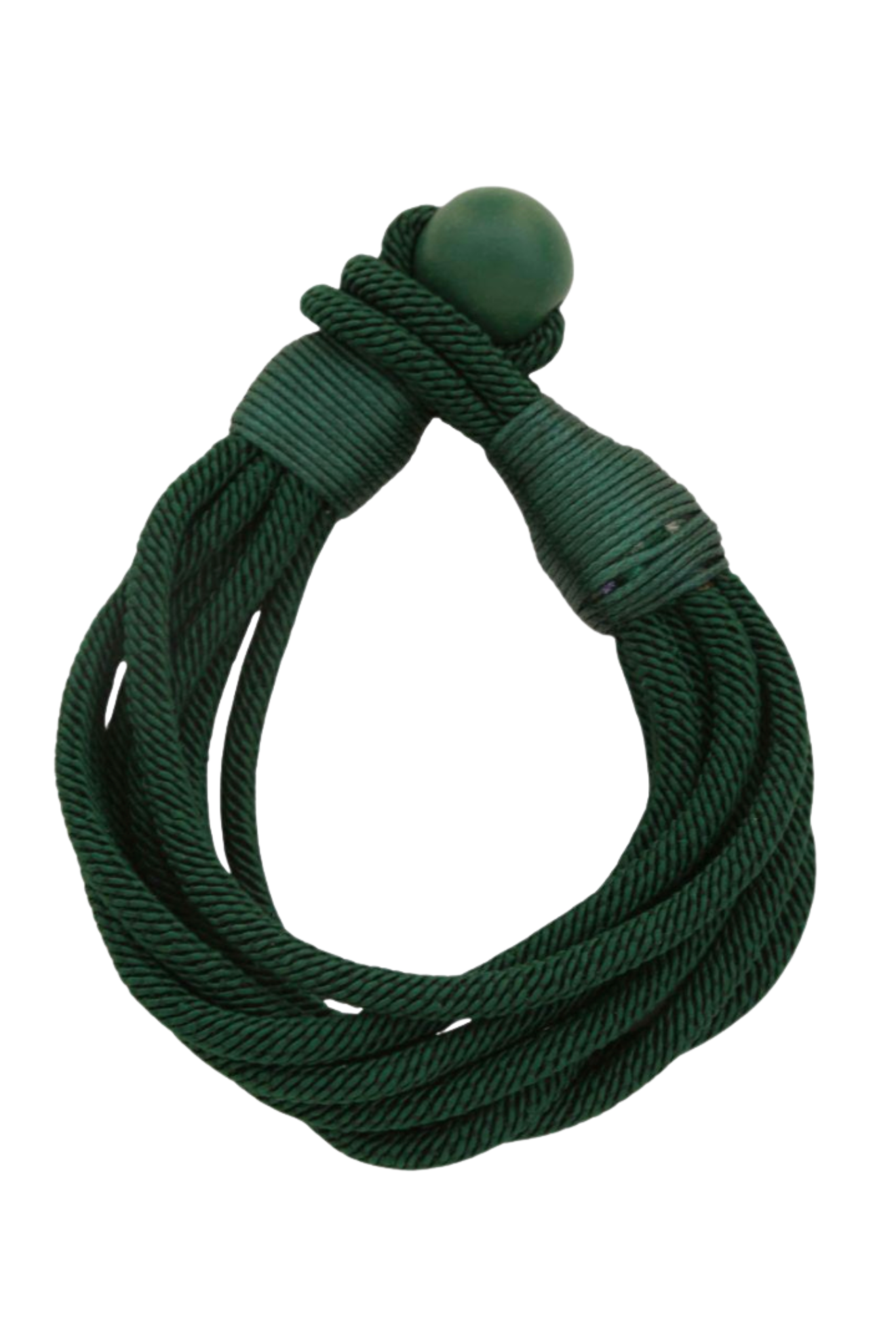 Green Layered Rope Bracelet