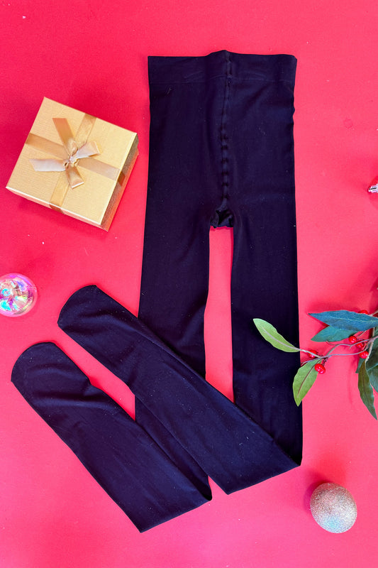 SSYS Signature Black Opaque Tights