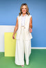 SSYS Jules Trouser Pants In Ivory