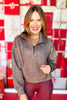 SSYS Ainsley Cropped Air Pullover In Animal