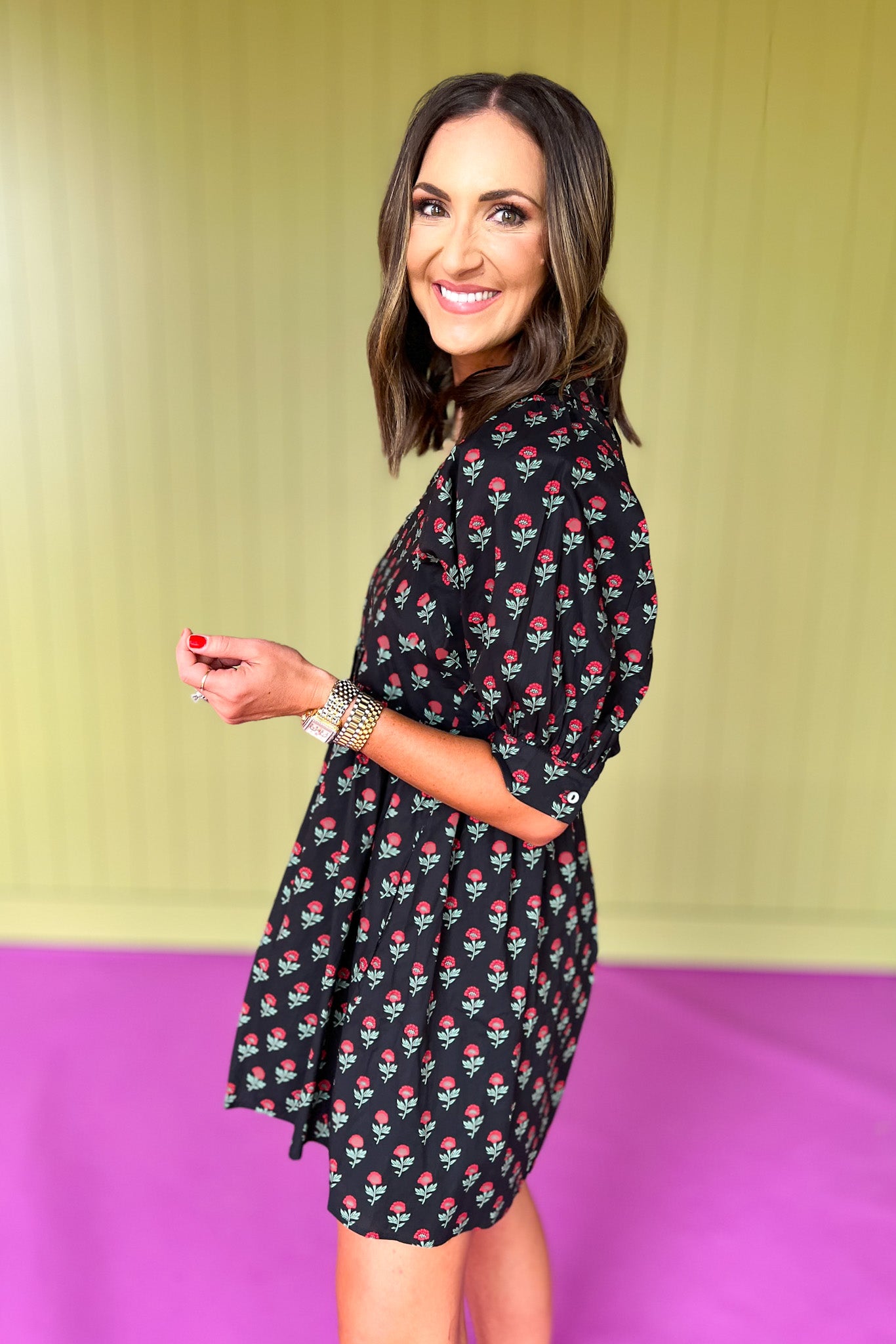 Fall dress, dress for family pictures, thanksgiving dress, teal dress, hunter green dress, textured dress, elevated basic dress, easy to wear dress, on trend dress, fall inso, SSYS by mallory Fitzsimmons