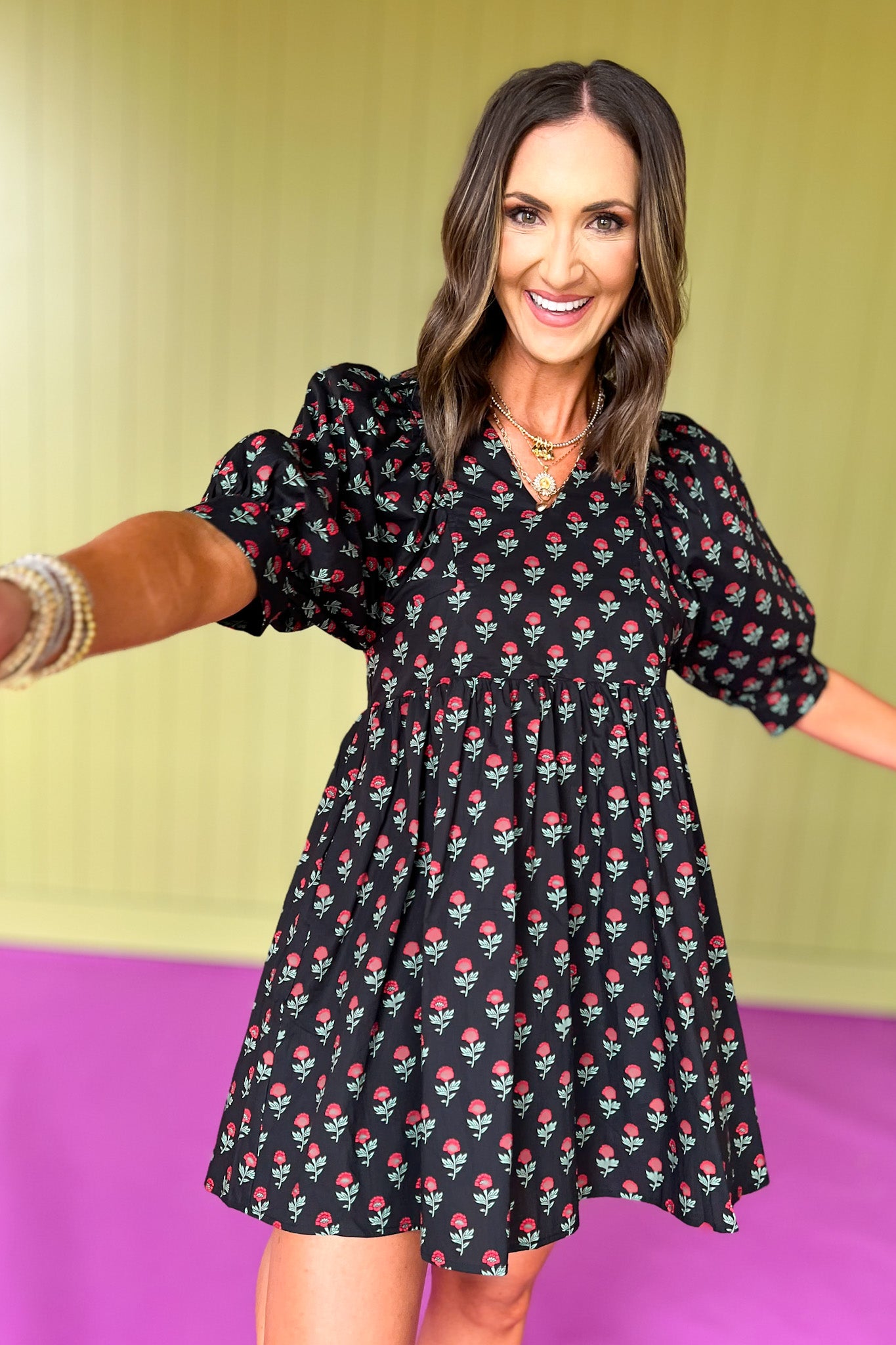 Fall dress, dress for family pictures, thanksgiving dress, teal dress, hunter green dress, textured dress, elevated basic dress, easy to wear dress, on trend dress, fall inso, SSYS by mallory Fitzsimmons