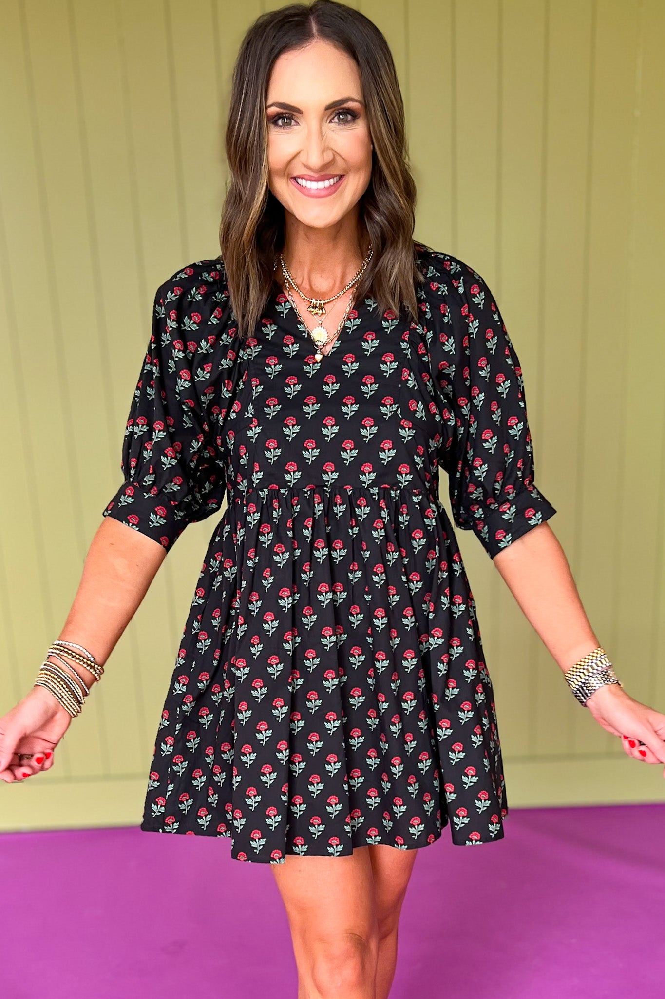 Fall dress, dress for family pictures, thanksgiving dress, teal dress, hunter green dress, textured dress, elevated basic dress, easy to wear dress, on trend dress, fall inso, SSYS by mallory Fitzsimmons