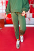 SSYS Hunter Sequin Stripe Scuba Joggers