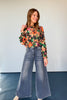 Black Multi Tucked Eyelet Detail Top, work to weekend, easy top to wear, boutique style, throw on and go, every season, colorful, ssys by mallory fitzsimmons.