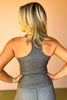 SSYS Green Camo Fitted Racerback Tank *FINAL SALE*