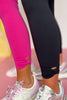 SSYS Ankle Bow Hem High Waist Hot Pink Leggings *FINAL SALE*