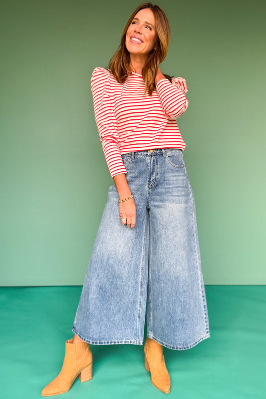 SSYS Cropped Victoria Wide Leg Jeans OUTLET *FINAL SALE*