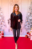 SSYS Winslet Velvet Tunic Top In Black