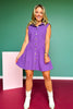 SSYS Nellie Denim Sleeveless Dress In Purple *FINAL SALE*