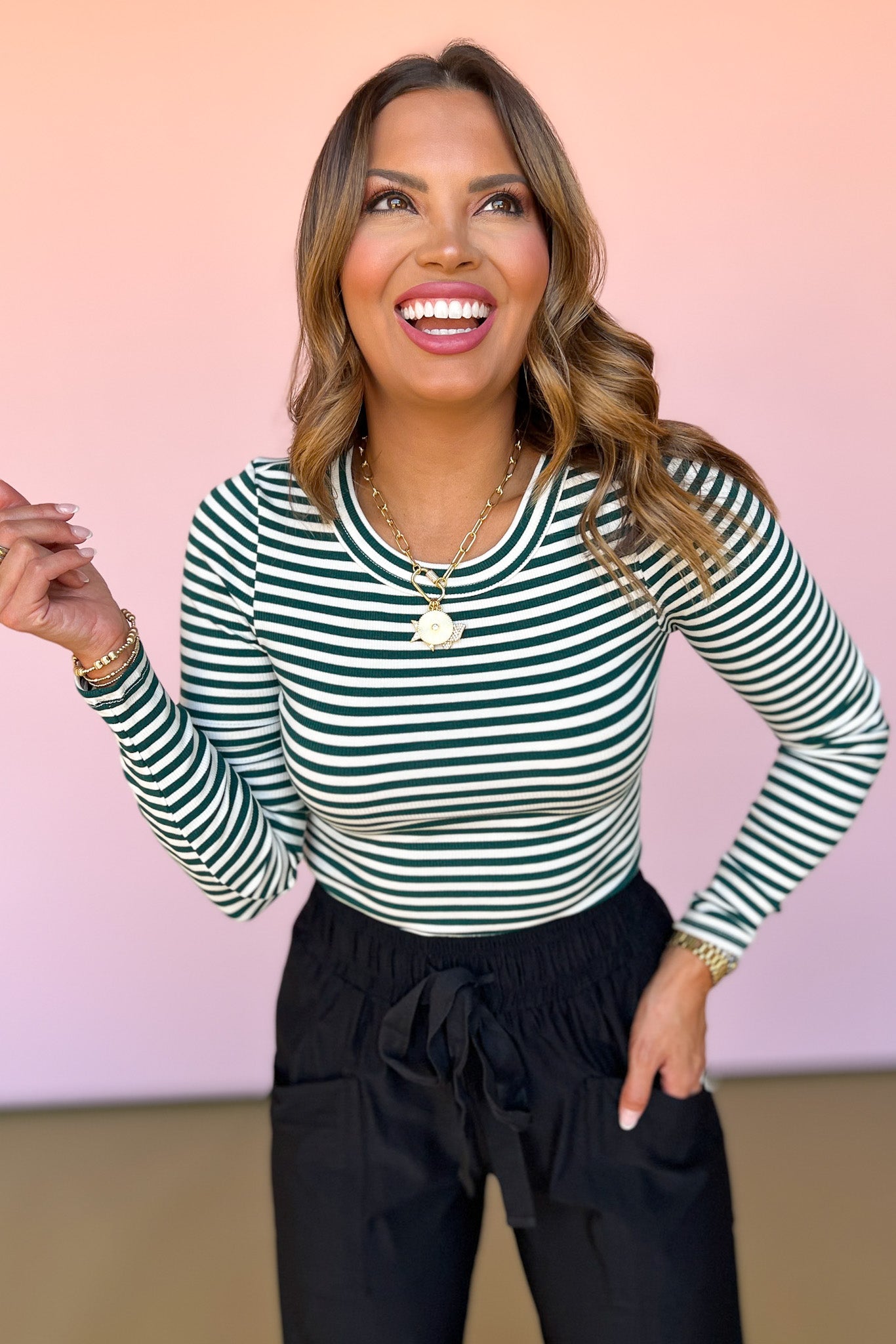 Msut have top, must have fall top, stripe top, layering piece top, fall top, elevated basics, basic fall top, chic basic top, elevated fall top, SSYS by mallory fitzsimmons