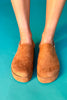Tan Slingback Platform Clogs *FINAL SALE*