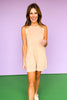 Taupe Pocket Detail Sleeveless Romper *FINAL SALE*