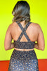 SSYS Traditional Animal Print Cross Back Sports Bra *FINAL SALE*